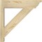 Ekena Millwork Traditional Rough Sawn Traditional Outlooker, Douglas Fir, 6"W x 22"D x 22"H OUT06X22X22TRA01RDF - alternate 4
